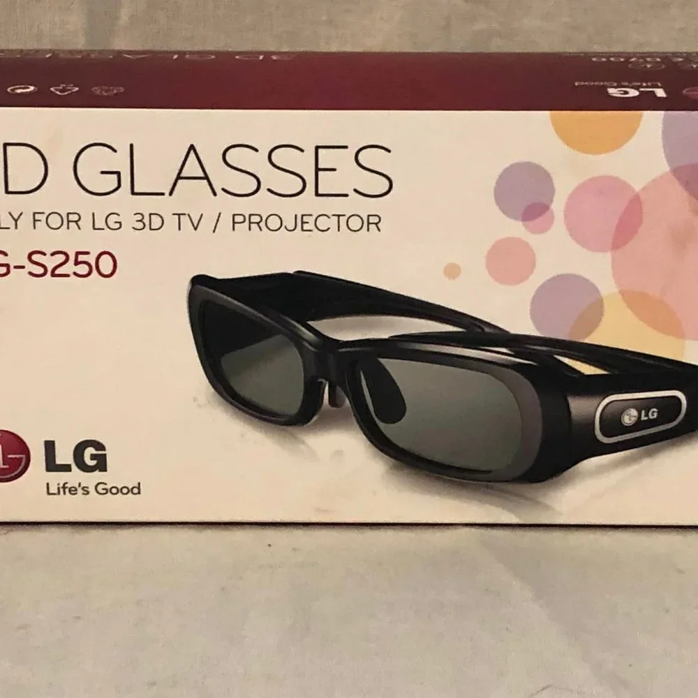 Video Gaming Headset W/Box & 3D Glasses W/Box